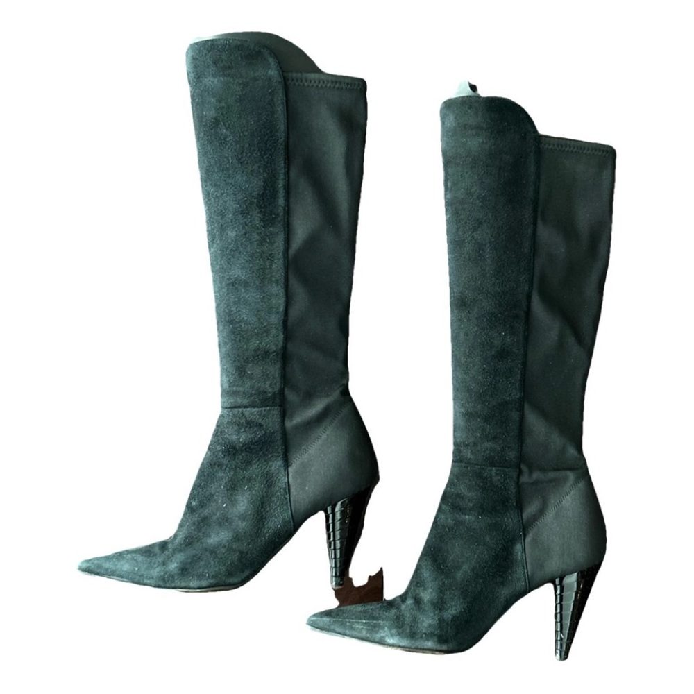 Giuseppe Zanotti boots with particular heel